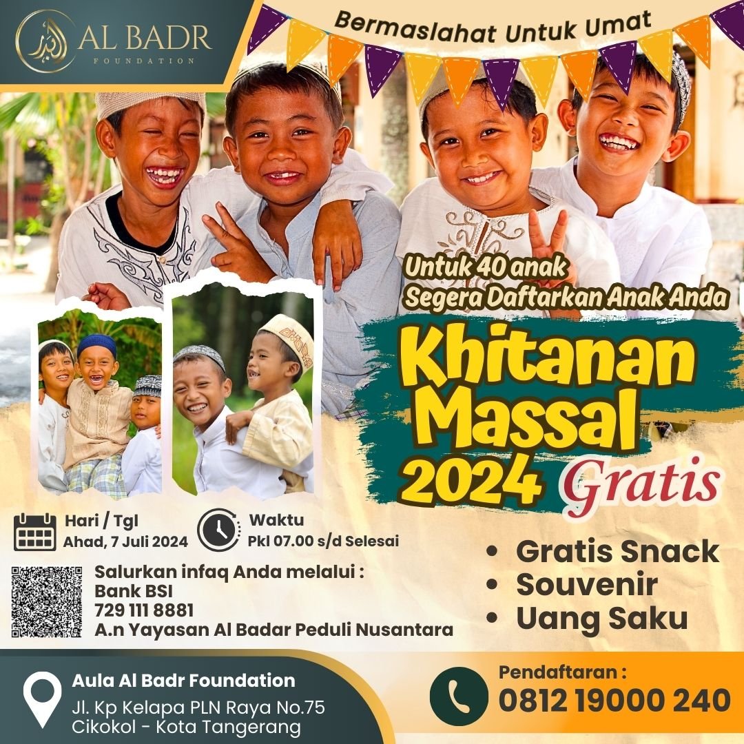 Khitanan Massal 2024 Khitanan Massal 2024